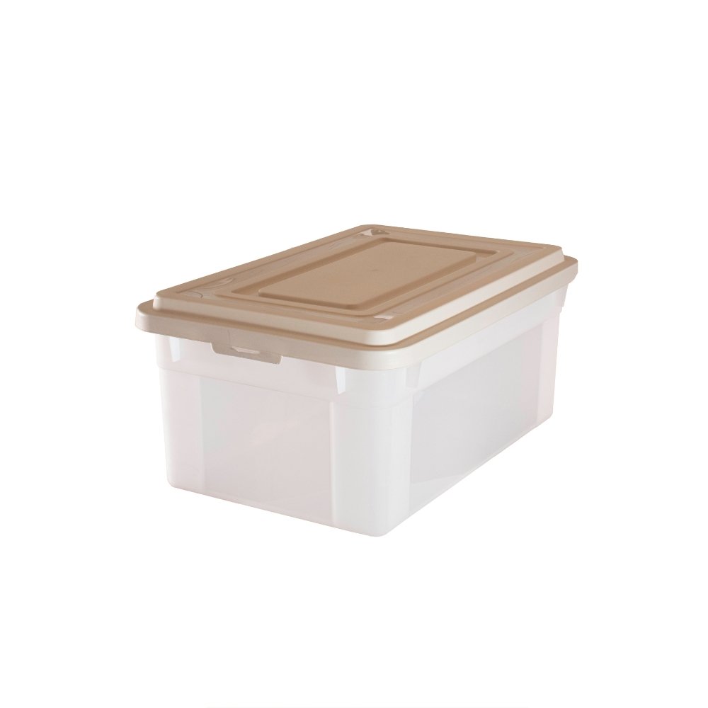 Caja Organizadora Transparente Plástico 54l Gemplast C/ Tapa