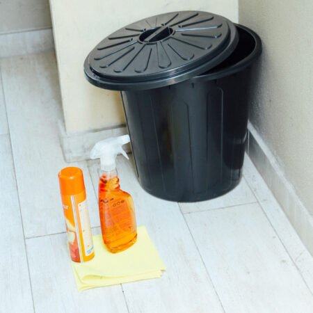 Cesto de Residuos Gemplast 34 Litros con Tapa (Reforzado)