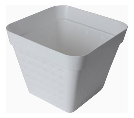 Maceta Premium Cuadrada Porto Bosco Nº 20 - Plástica Pulido