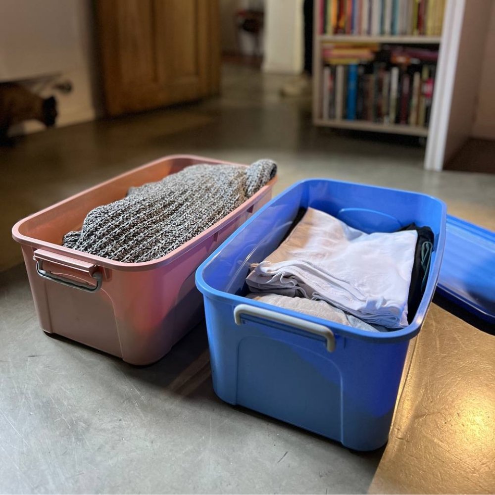 Caja Organizadora Cuerpo Plástico 20l Gemplast Con Tapa - Imagen 2
