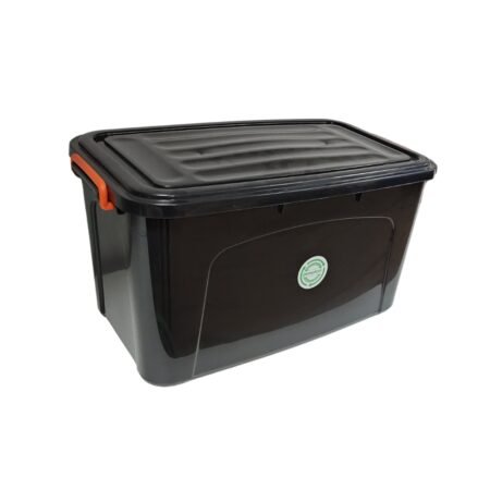 Caja Organizadora Cuerpo Plástico 30l Gemplast Con Tapa