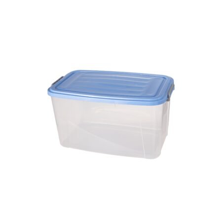 Caja Organizadora Transparente Plástico 30l Gemplast C/ Tapa