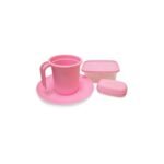 Set Kit Escolar para Jardín de Niños Vaso Plato Jabonera