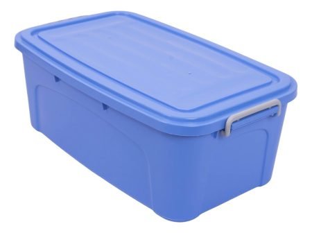 Caja Organizadora Cuerpo Plástico 30l Gemplast Con Tapa