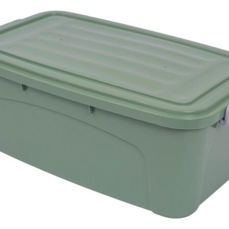 Caja Organizadora Cuerpo Plástico 30l Gemplast Con Tapa