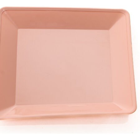 Pack X60 Plato Cuadrado Playo Plástico Rígido Gemplast
