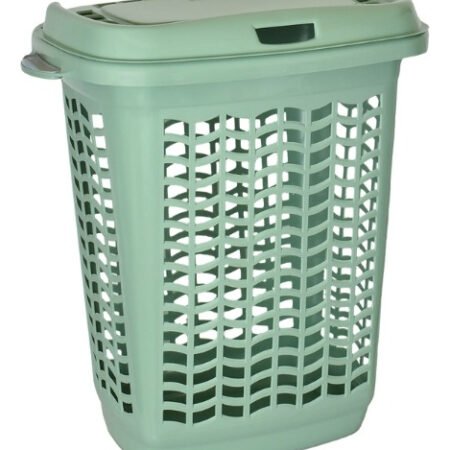 Cesto Canasto De Ropa Sucia Rectangular 50l Gemplast