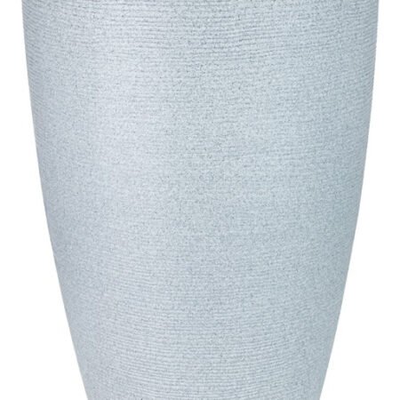 Maceta Amsterdam 35x65 Simil Piedra Rotomoldeada 65l Gris