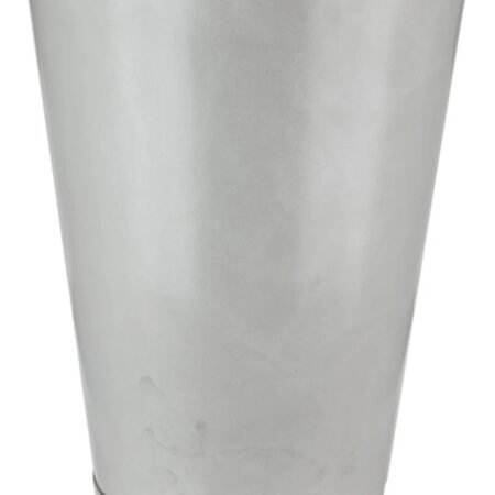 Maceta Mediana Cono 38x57 62l Textura Simil Mármol Blanco