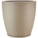 Maceta Amsterdam 49x55 Simil Piedra Rotomoldeada 102l Beige