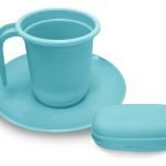 Set X10 Kit Escolar Jardín Vaso + Plato + Jabonera Niños
