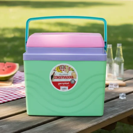 Conservadora Heladerita Térmica Gemplast 34 Litros Vintage