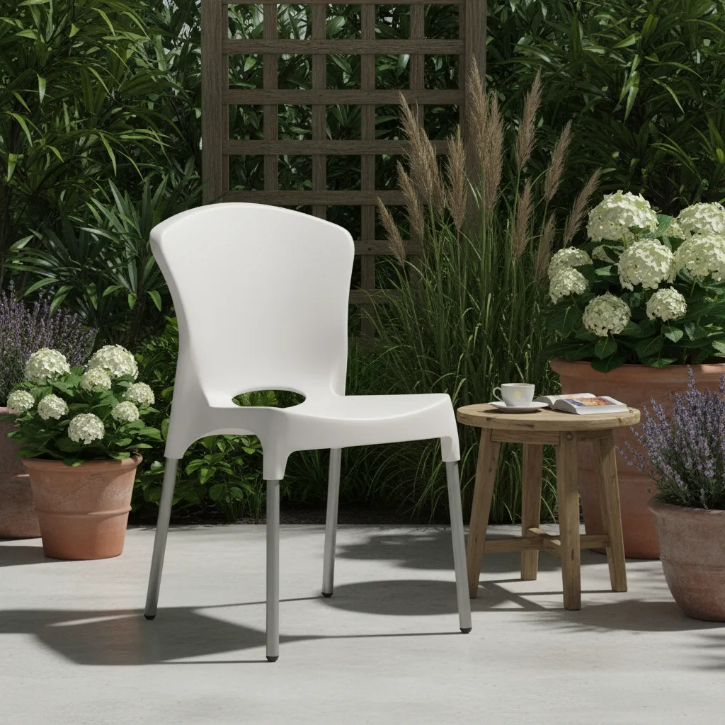 Silla Plástico Reforzada Gemplast Zafiro