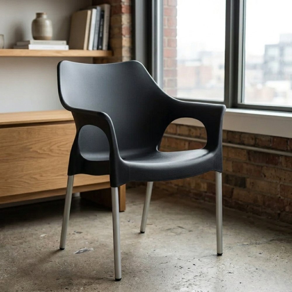 Sillón Plástico Reforzado Gemplast Rubí