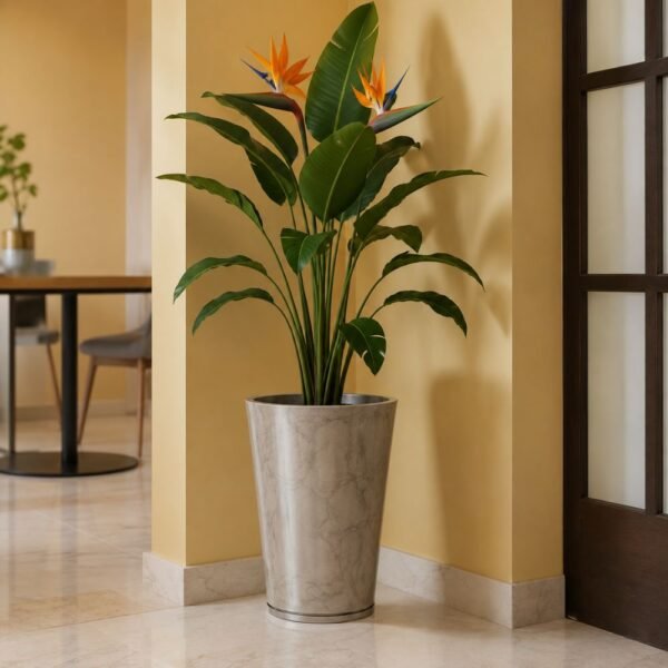 Maceta Rotomoldeada Floridis Ginebra 38x57 Marmorato
