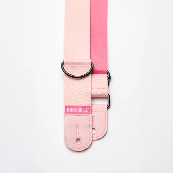 Correa de Silicona para Botella Dupla Rosa