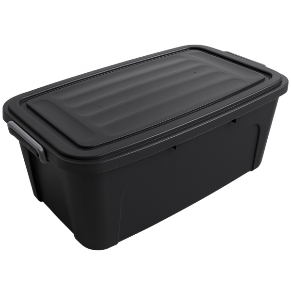 Caja Organizadora Cuerpo Plástico 20l Gemplast Con Tapa