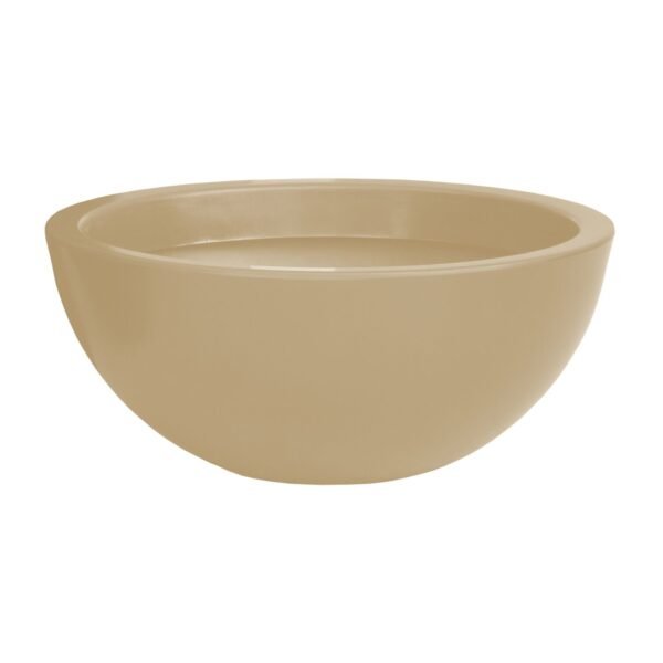 Maceta Rotomoldeada Plástica Salerno Bolw Liso N45 24L